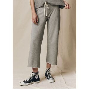 THE GREAT Wide Leg Cropped Sweatpant NWT